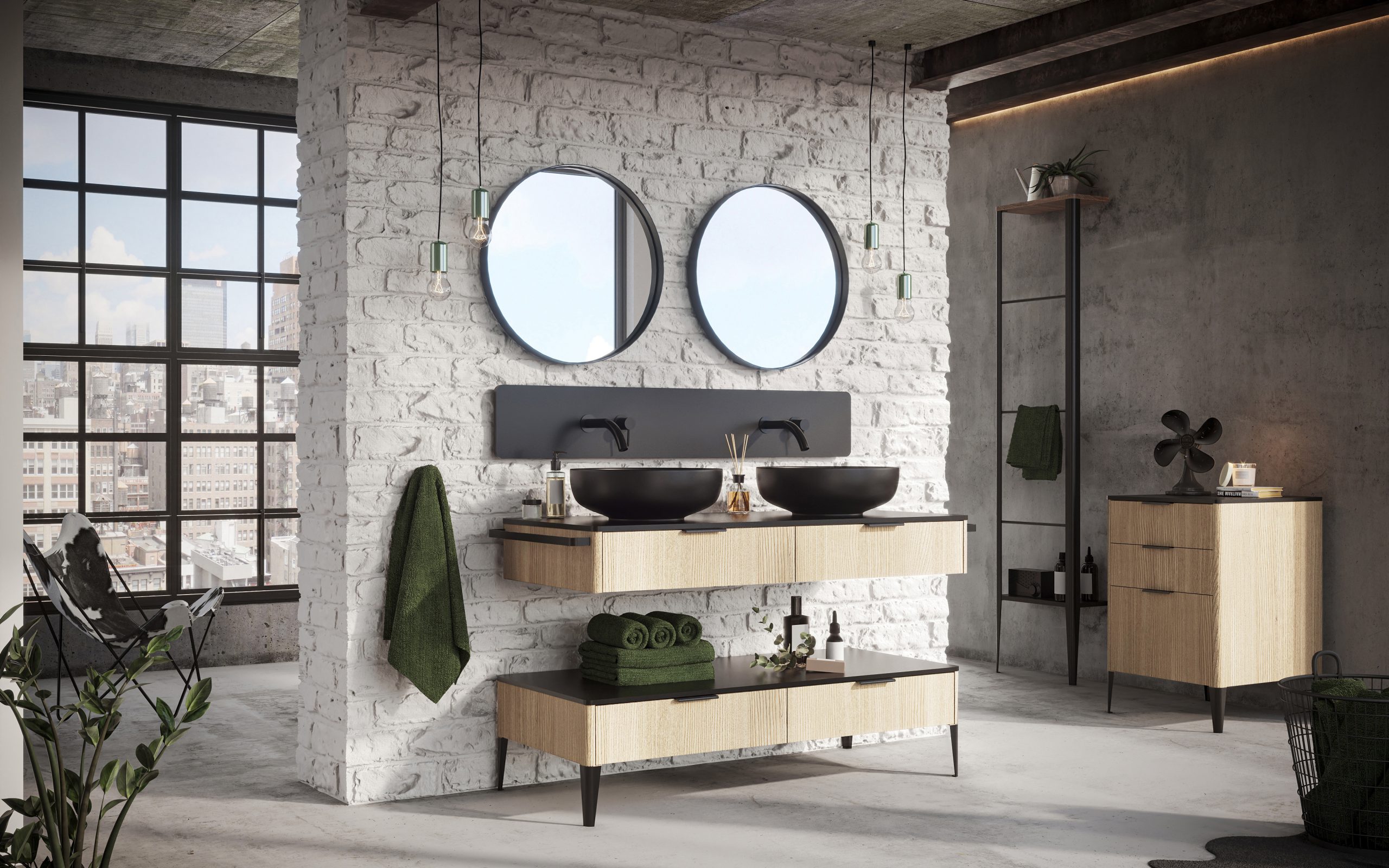 Jak urządzić łazienkę  w stylu loft?