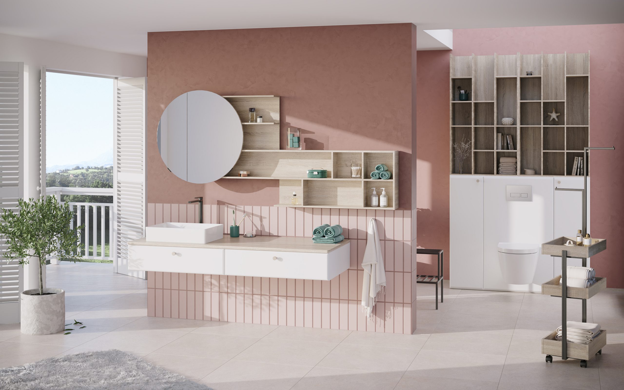 Jak urządzić małą łazienkę? Architektki  Magdalena Miśkiewicz i Izabela Widomska podpowiadają!